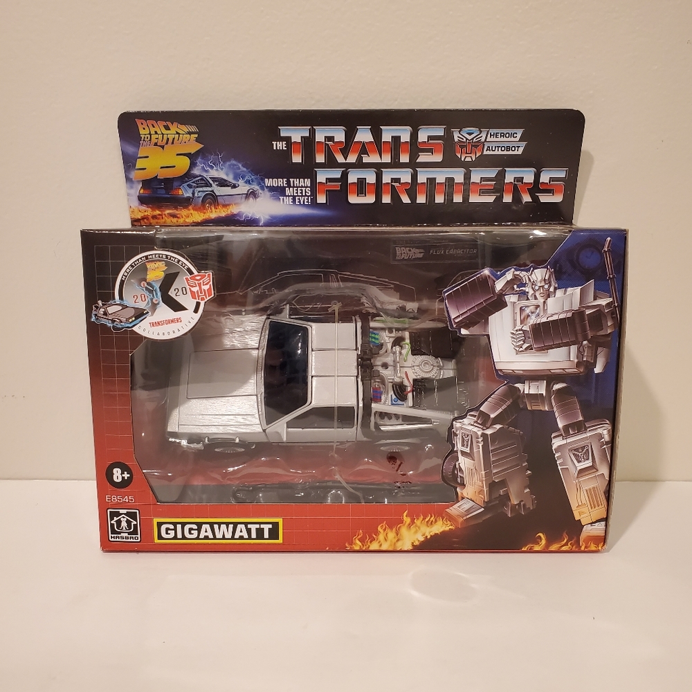 Gigawatt Transformers X Back to the Future BTTF Mash Up